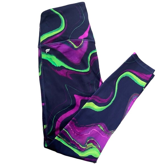 Fabletics Anywhere Motion365® Ultra High Waisted 7/8 Legging Haze Wave color - Picture 8 of 11